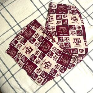 Unisex big kids size 6-8 custom Aggie pj pants